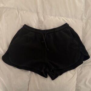 Brandy Melville Black Women's Lounge Shorts - Classic Comfort